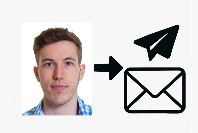 Passbild Email